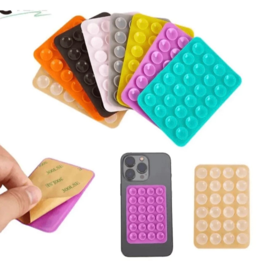 Suporte De Silicone Com Ventosa Para Capinha Celular e Para Uso Diário