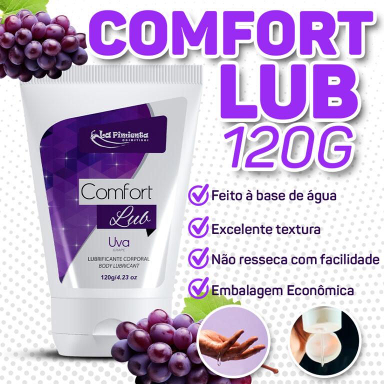 LUBRIFICANTE COMFORT 120 LUBRIFICAÇÃO LEVE E NAT
