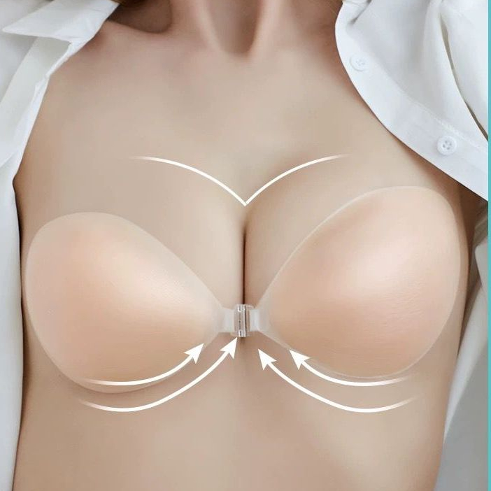 Sutiã Adesivo de Silicone Invisível Aumenta E Le