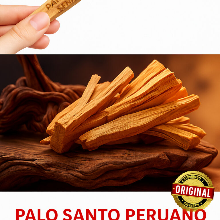 Palo Santo Peruano incenso 100% natural  vegano  p
