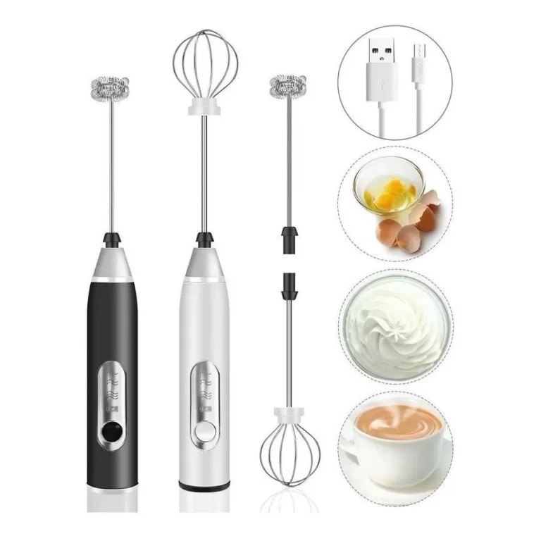 Batedor Misturador Mixer Elétrico para Bebidas Le