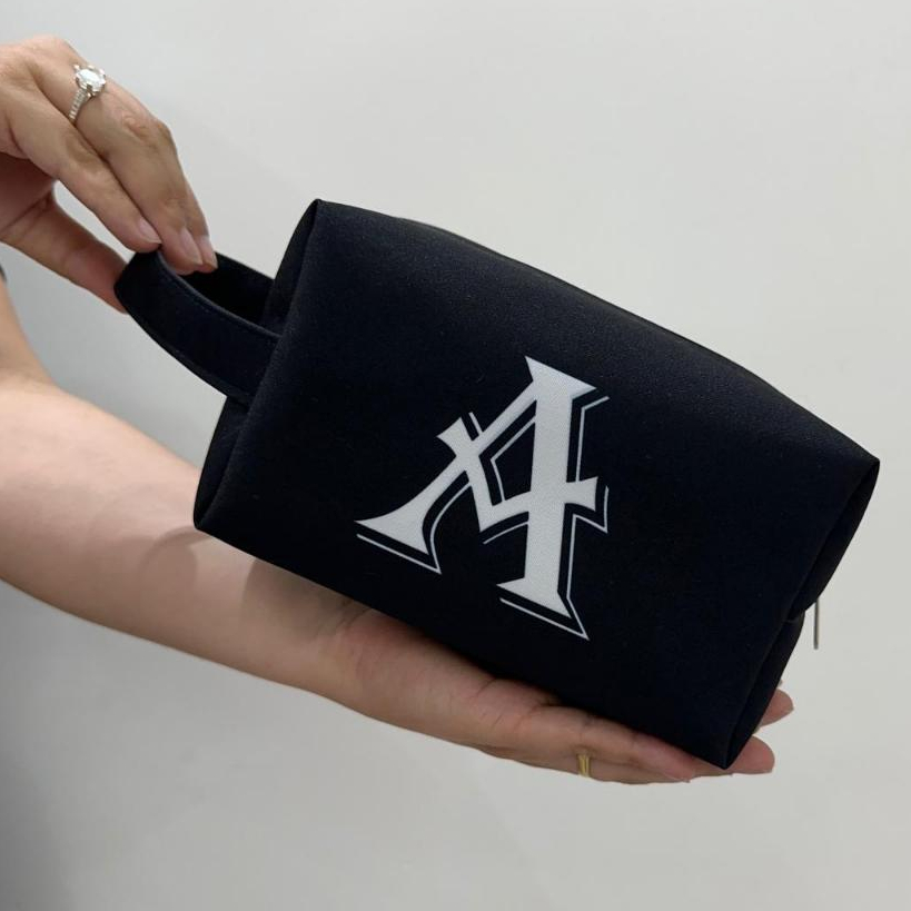 Necessaire Masculino Grande Bolsinha Organizadora Masculino Com Inicial Personalizada