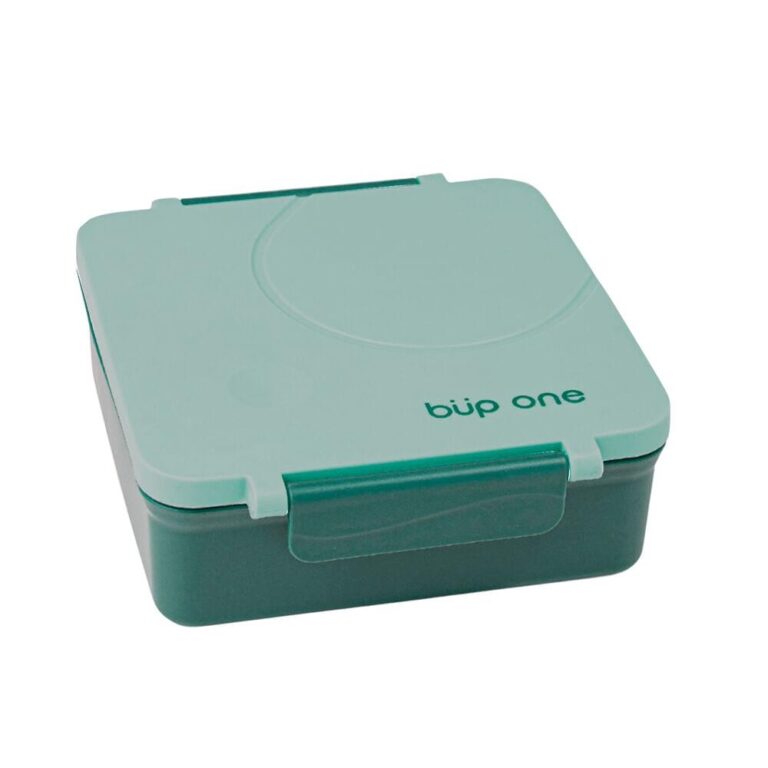 Bento Box Com 3 Divisórias e Pote Térmico Verde 