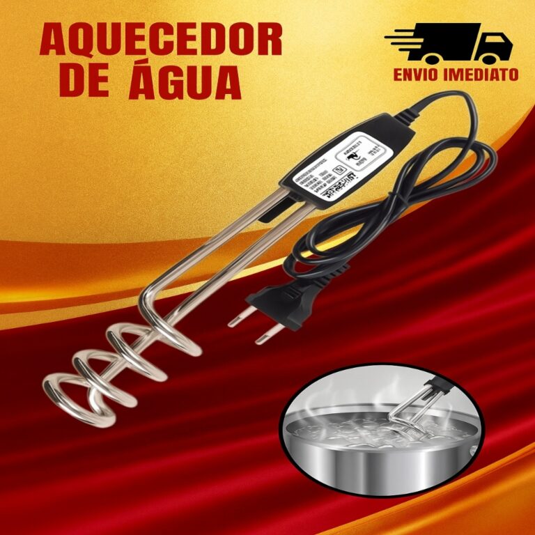 Aquecedor Elétrico de Imersão Portátil Rabo Que