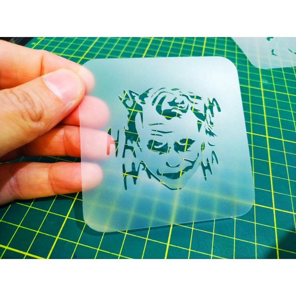 Kit Stencils Pequenos para Barbearia e outras Pinturas e aerografias