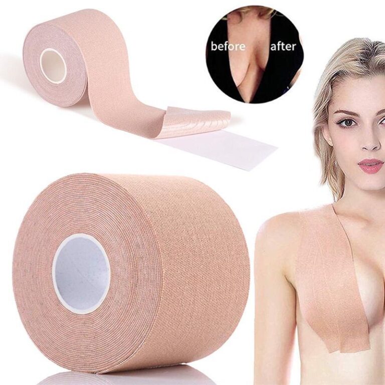 Kit 5 Sutiã Rolo Adesivo Levanta Peito Seio Fita 