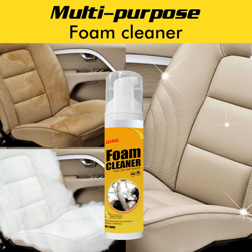 Limpador Multifuncional De Espuma De Carro Spray De Limpeza Para Todos Os Fins De Interiores Do Banc