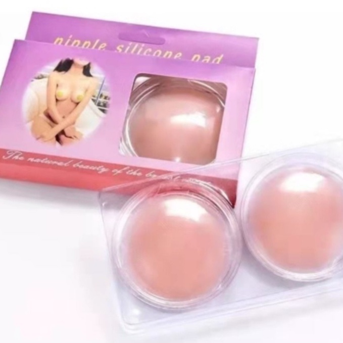 Protetor De Mamilos Silicone Adesivo Reutilizável