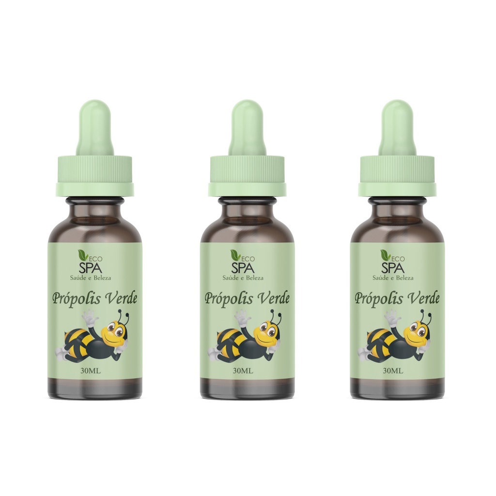 Própolis Verde Wax Free Livre De Cera Extrato Fluido – 30 ml