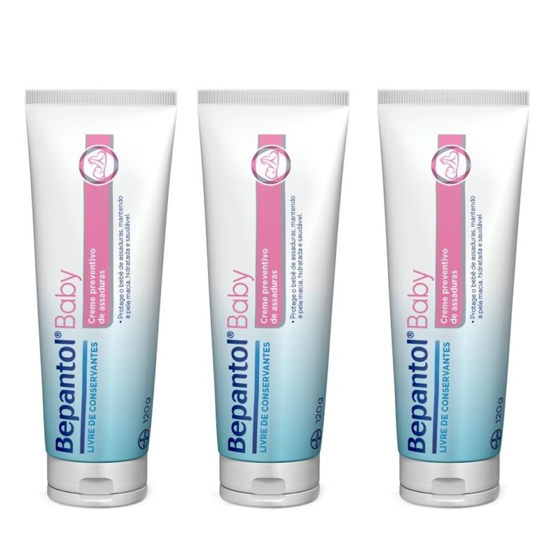 Kit com 3 Cremes Pomada de Assadura 120gr Cada 