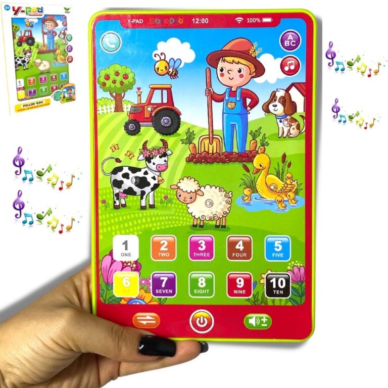 Brinquedo Educacional Inglês Tablet Infantil Mult