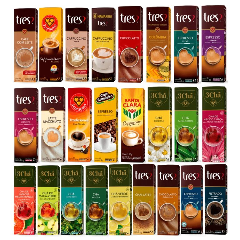 Cápsulas Três Corações Caixa 10 unidades Sabor