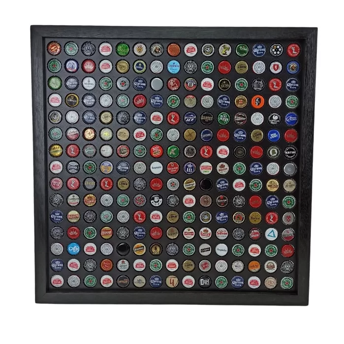Quadro Porta Tampinhas Decorativo – 225 Tamp