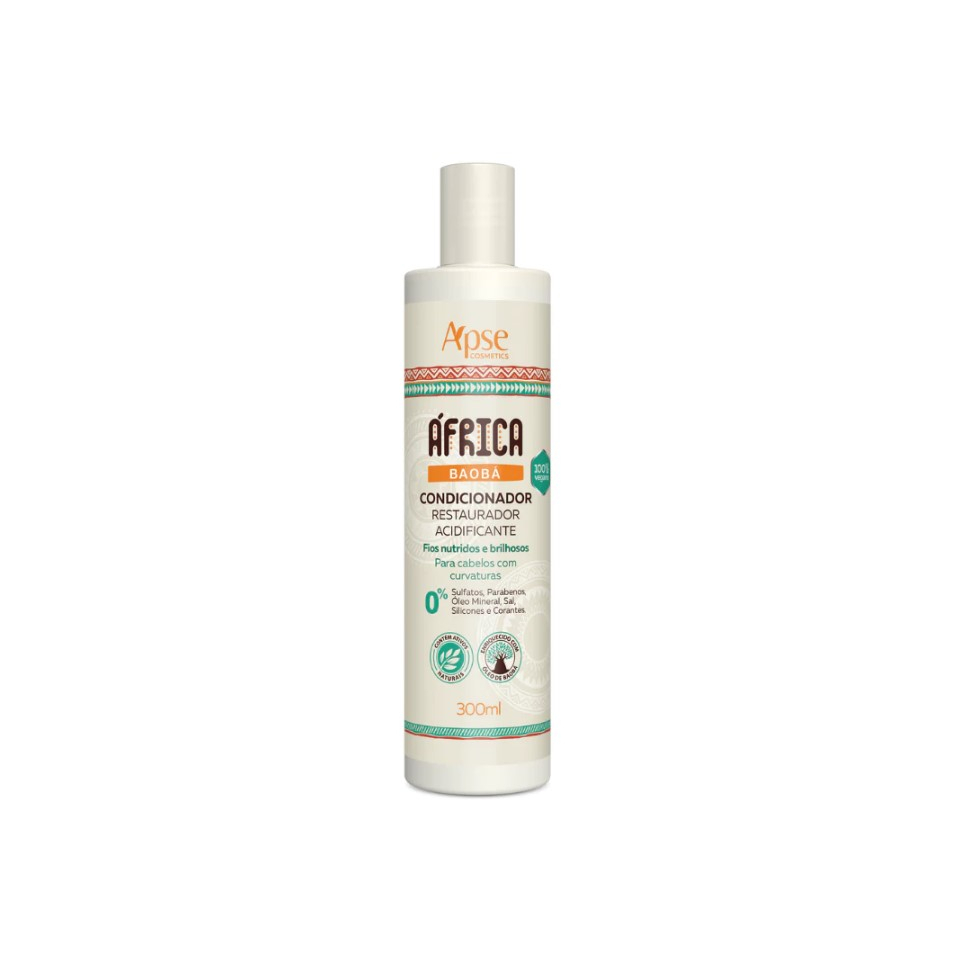 Condicionador África Baobá Restaurador 300ml – Apse Vegano