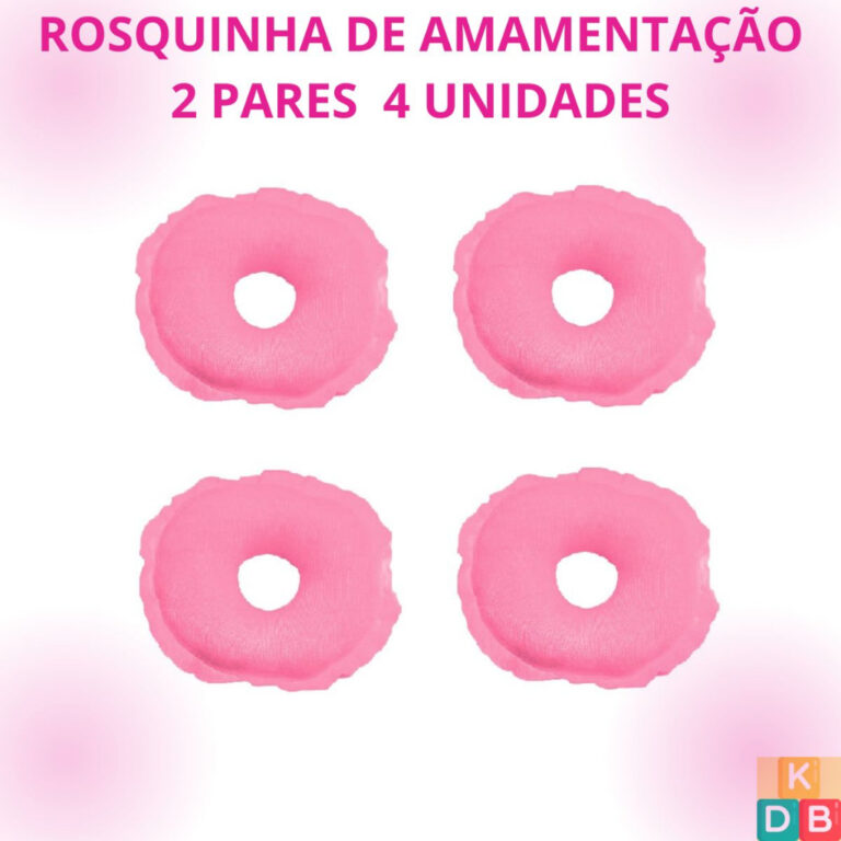 Rosquinha para Sutiã Amamentação lavável Macia