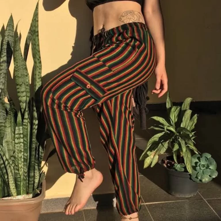 Calça Peruana Jamaicana|Reggae Calça Larga | Str