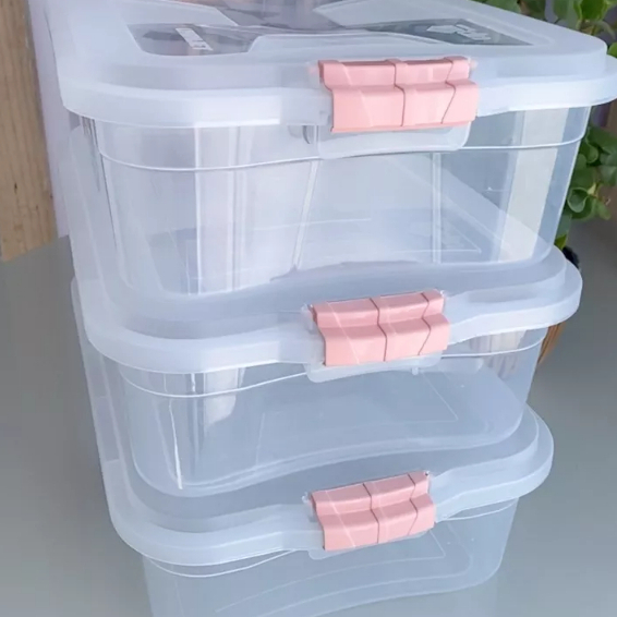 Caixa Organizadora 6L/10L/12L/20L/56L Transparente