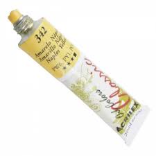 Tinta óleo Acrilex amarelo nápoles 342 20ml