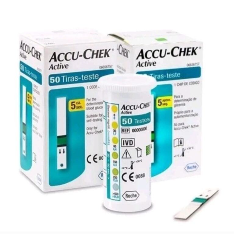 Kit  2×50 (100 TIRAS) ACCU CHEK ACTIVE