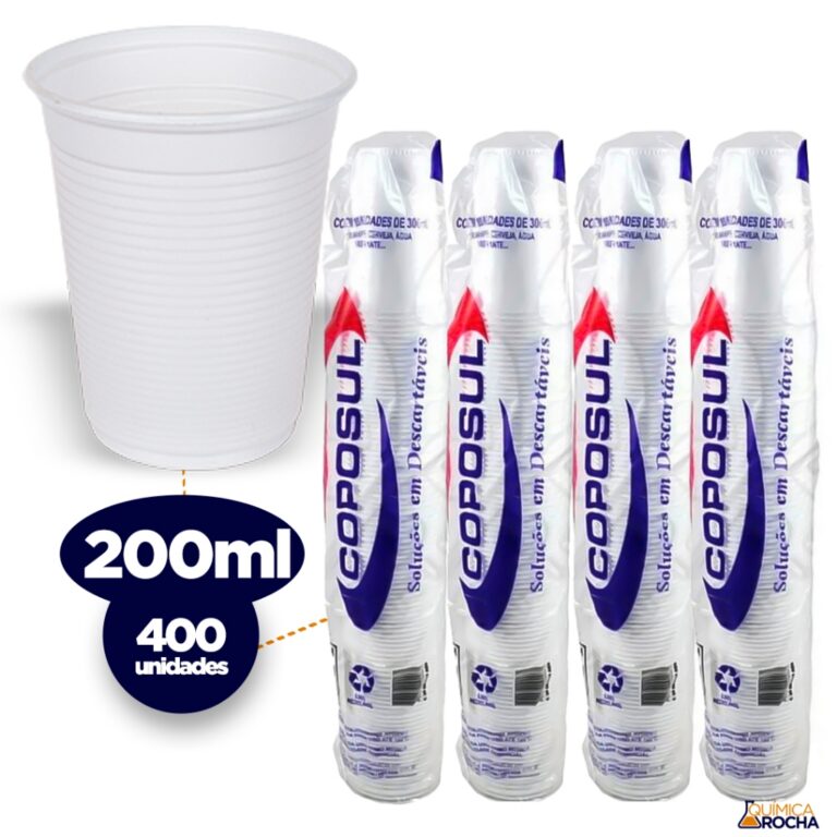 Copo Descartável 200ml Copo para Festa 100, 300 o