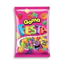 Bala de Goma KUKY Festa Pacote 1KG