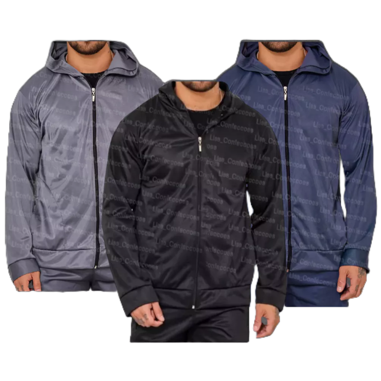 Blusa de Frio Masculina Jaqueta Moletom Chimpa Fla