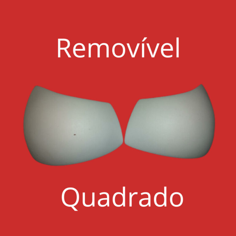 10 Pares de Bojo Quadrado Removível – Bojo 