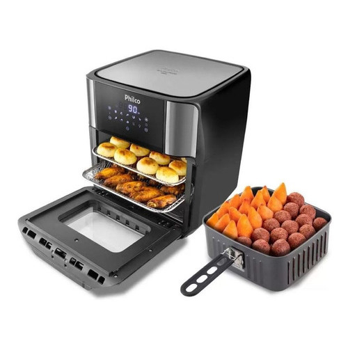 Fritadeira Air Fry Philco Oven Pfr2200p Painel Tou