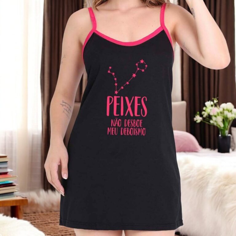Camisola Feminina Signos P ao Plus Size Confortáv