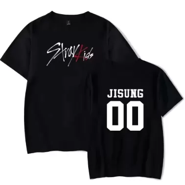 Camiseta  Kpop Stray Kids Jisung 00 Adulto/Infanti