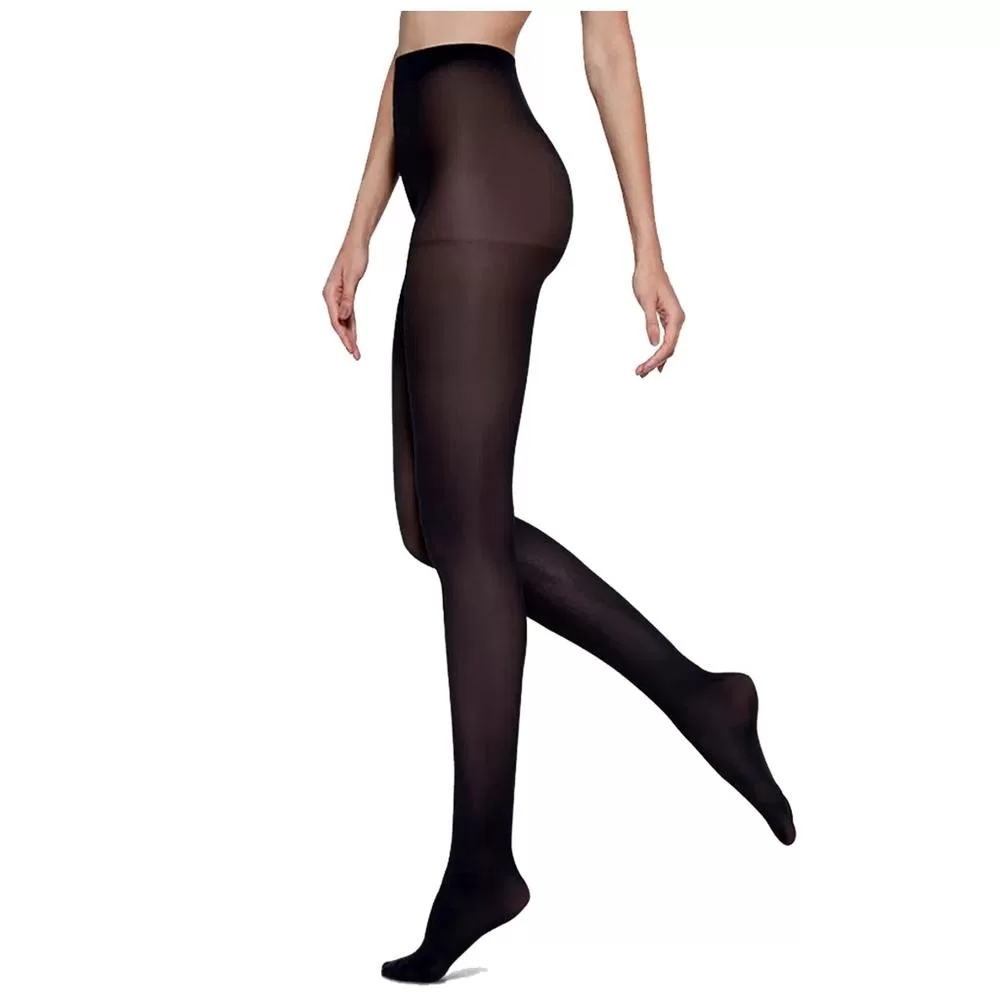 Meia Calça Lupo Loba Fio 40 Opaca – Preto