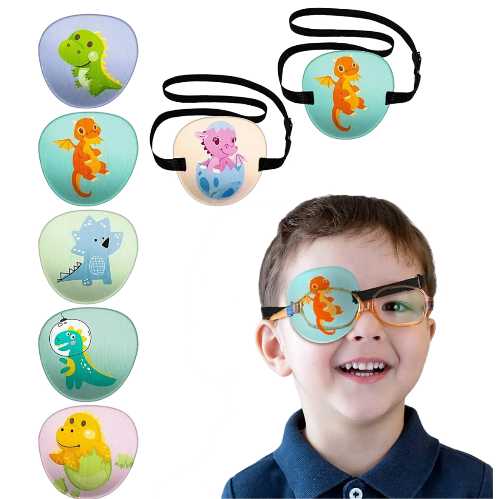 Oclusor Tampão Estrabismo Ambliopia Tapa Olho Preguiçoso