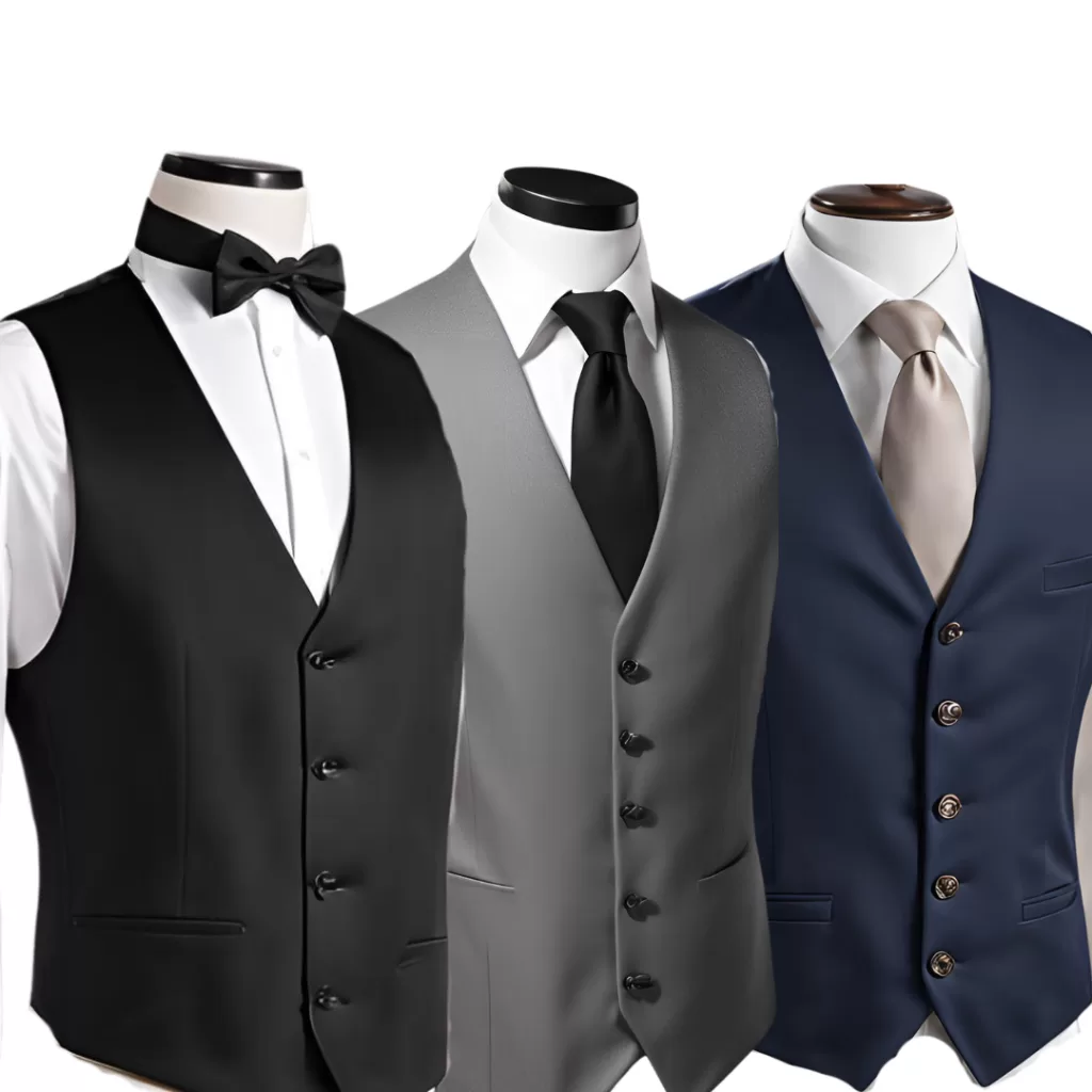 Kit com 3 colete social masculino oxford preço de fabrica atacado