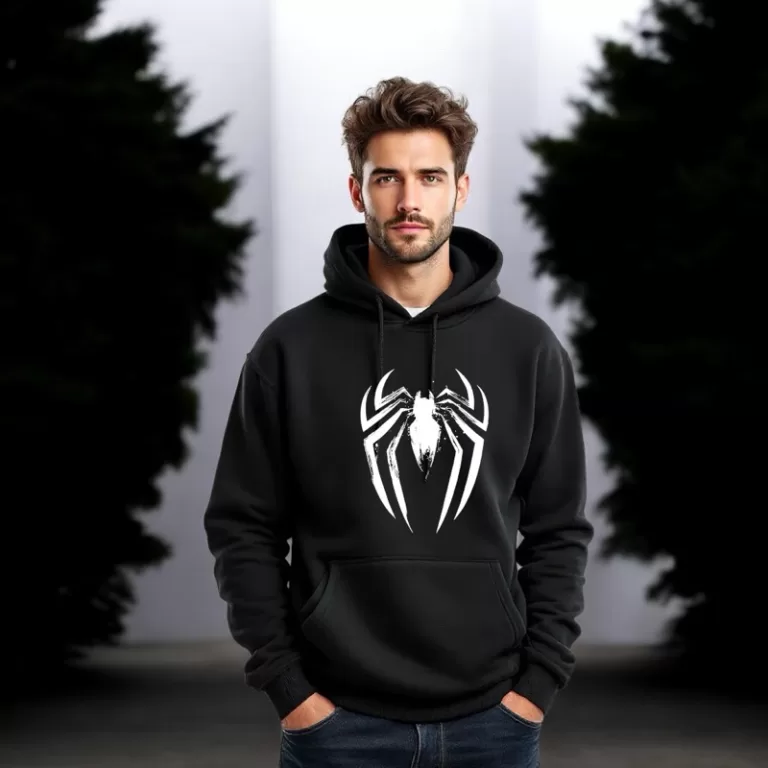Moletom com Capuz Homem Aranha Blusa De Frio Flane