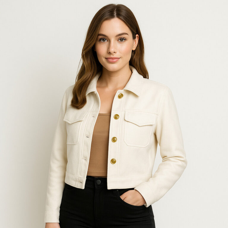 Jaqueta Feminina Casaco De Frio Lã Batida  Moda P