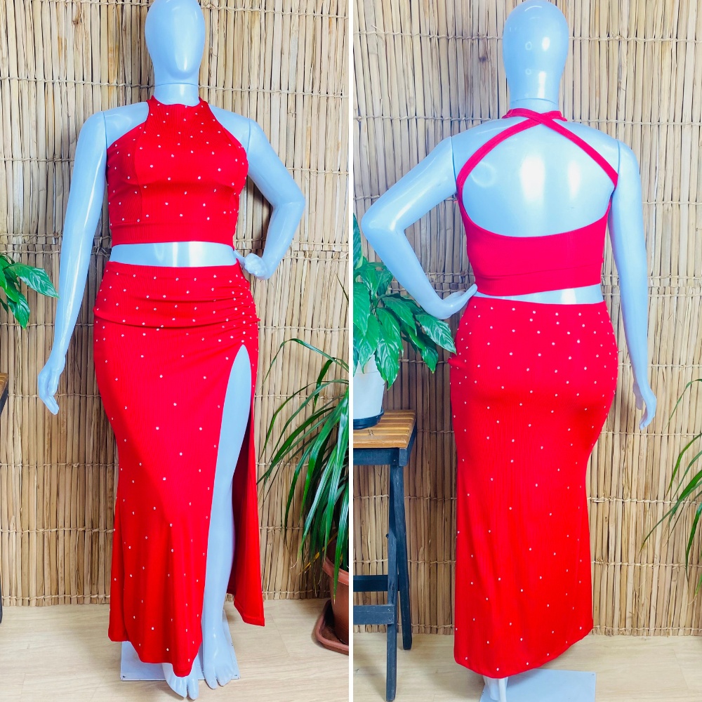 [Liquidação] Dança do Ventre Traje  Bordado Completo – Pronta Entrega – TPCL-581