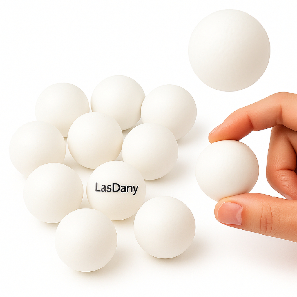 Kit-30 Bolas / Bolinhas Mini Artesanato Branca Ping Pong