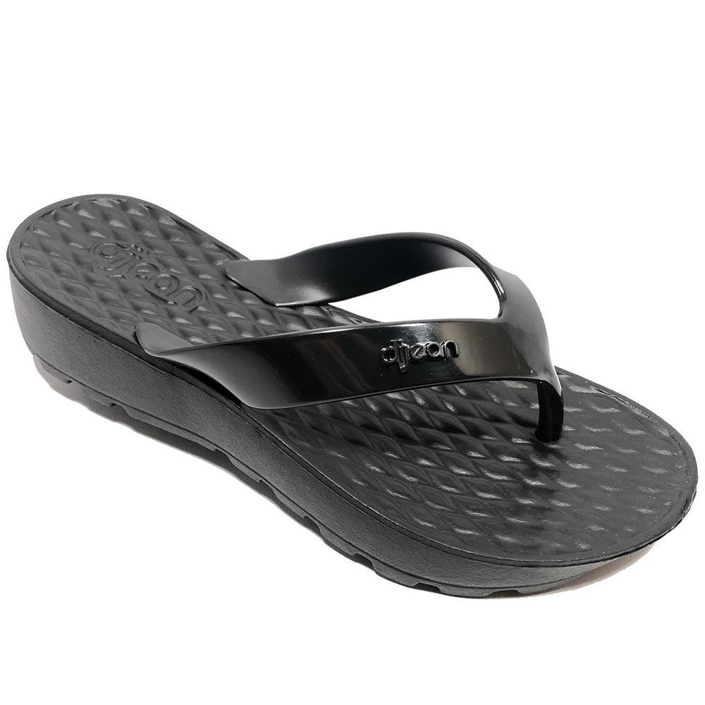 Tamanco Anabela Dijean Feminino Anatômico 282/058 – Preto