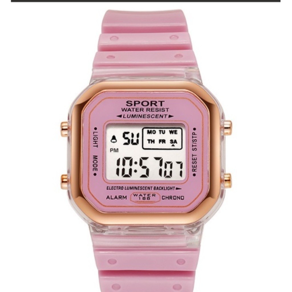 Relógio de Pulso Digital com LED Unissex Esportivo KD-06