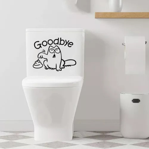 Adesivo Vinil Decorativo Tampa de Vaso Sanitário