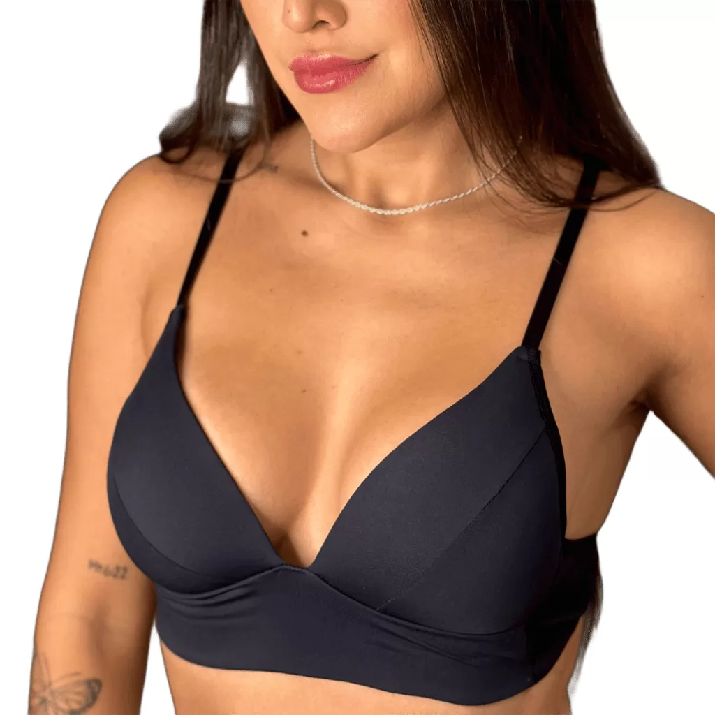 Sutiã com Bojo Molinho sem Aro Alça Regulável e Confortável para o Dia a Dia