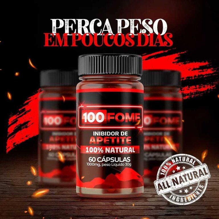 Suplemento Premium sem fome Top Gold 60 Cápsulas 