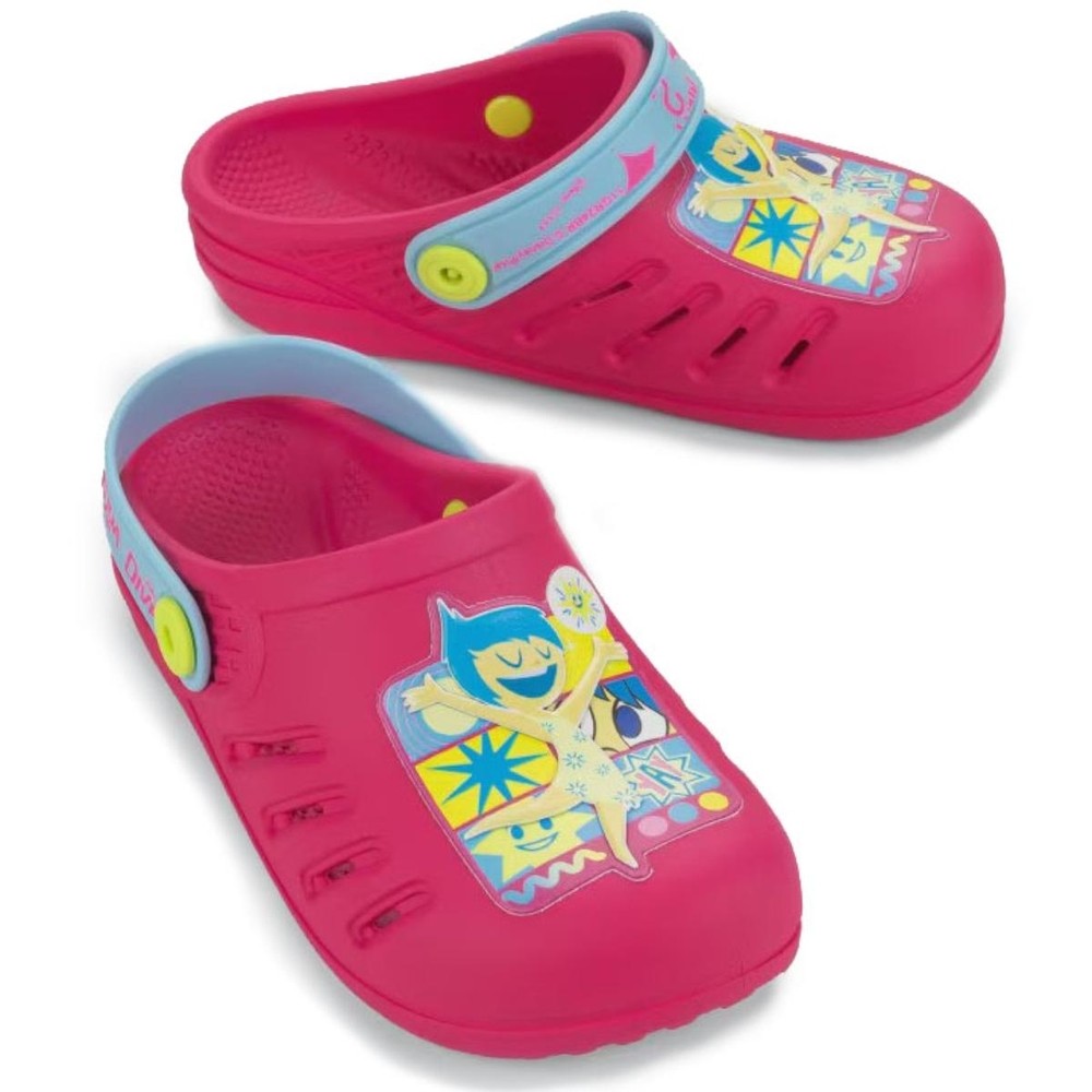 Babuche Disney Ready Divertida Mente Menino – Rosa