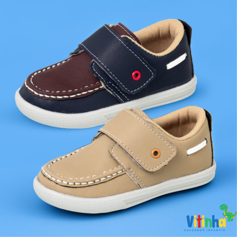 Tenis Mocassim Dock Sider Menino Tenis Calce Facil