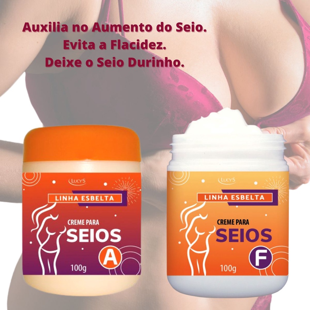 Kit Aumenta E Firma Seios Lucys 100 GR – Promo