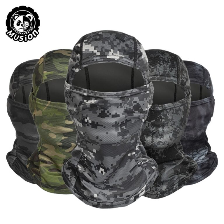 Musion Balaclava Malha Respirável Proteção UV D