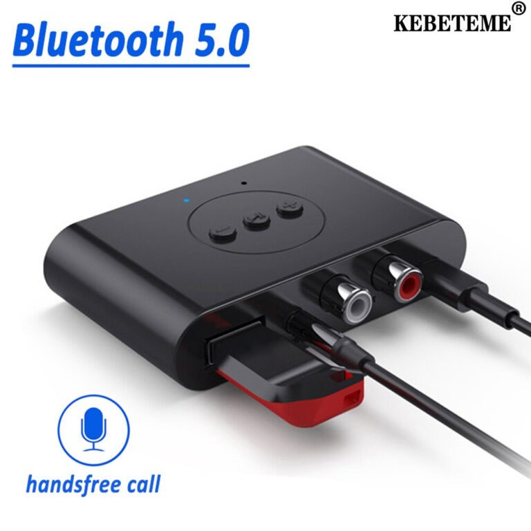 Receptor De Áudio Bluetooth 5.0 De 3,5mm RCA U Di
