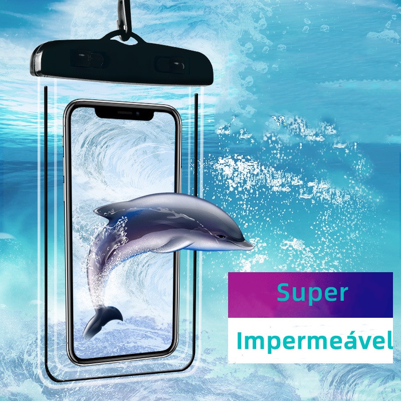 Capinhas Capa De Celular À Prova Dágua Proteção Impermeável Mergulhos Aquáticas Chuva pronta entrega