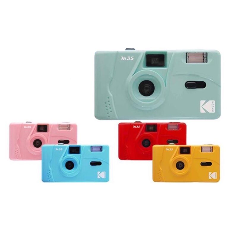 Kit Câmera Kodak Retrô M35 + 1 Filme FujiFilm 36
