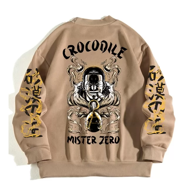 moletom one piece anime crocodile crocoboy